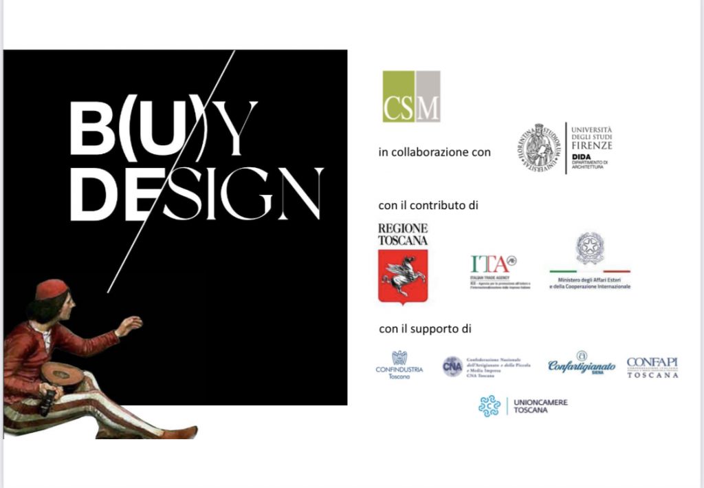 B(U)Y DESIGN Tuscan Experience. Le imprese toscane dell'arredamento e complemento d'arredo incontrano gli operatori internazionali